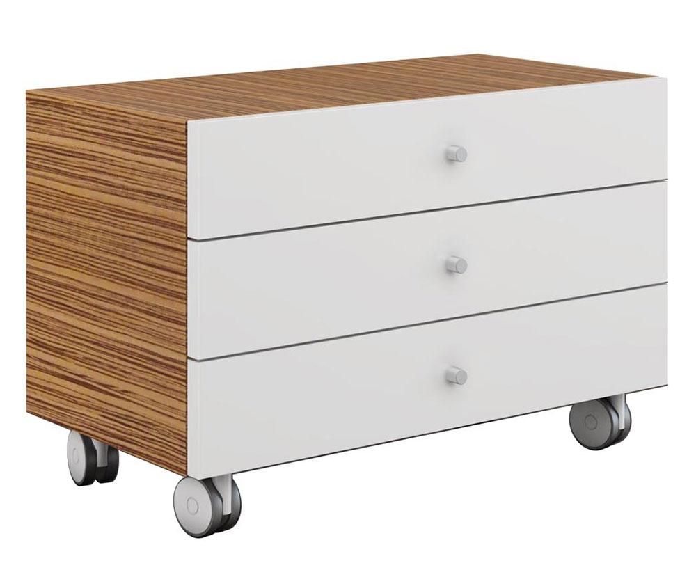 Купить Тумба подкатная KYU c 3-мя ящиками 0,8 м