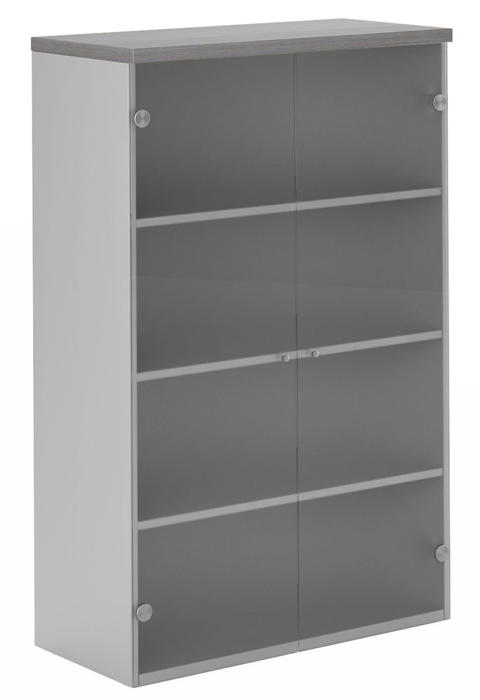 Купить Шкаф со стеклянными дверьми FLASH FLS321 (900х420х1411)